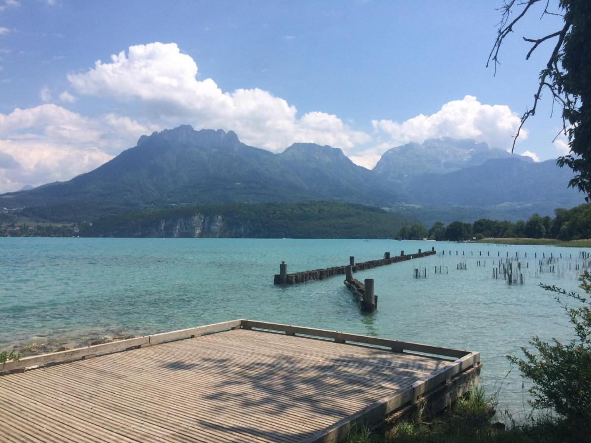Chambre Atypique 2 Pers 200M Du Lac Saint-Jorioz Bagian luar foto